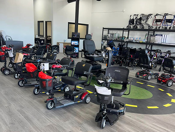 Mobility City of North Texas Showroom